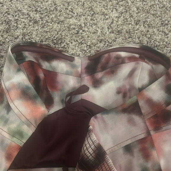 Anthropologie Moulinette Souers HEDGEROW bustier pixelated corset dress - Picture 12 of 13